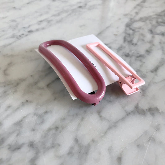 FLORENCE Hair Clip Set, Pink