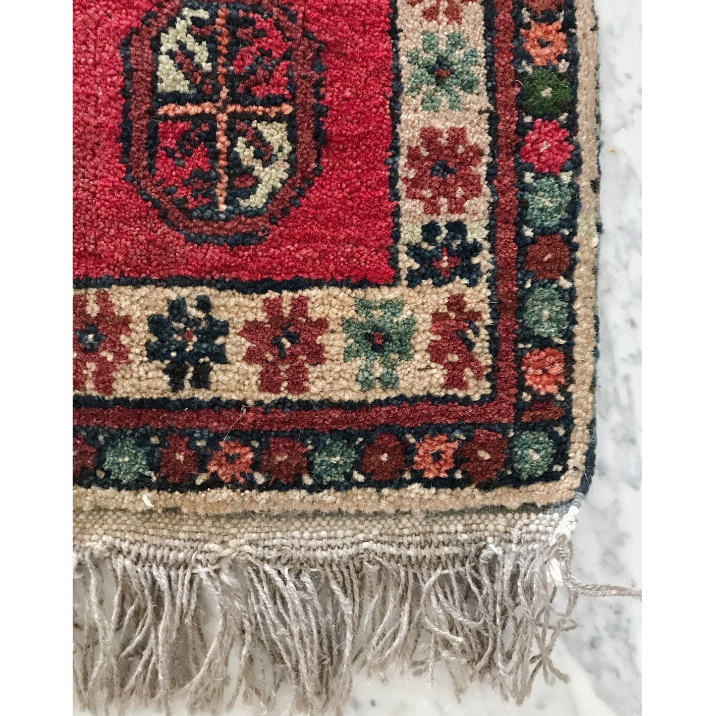 Vintage Wool Rug Sample, “ROMA 2”