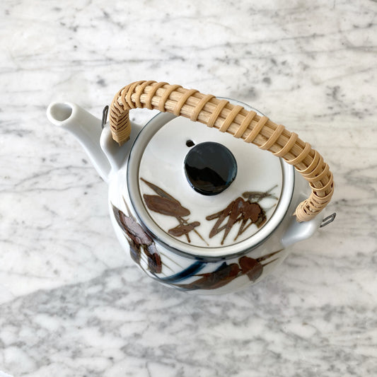 Vintage Hand-painted Porcelain Teapot