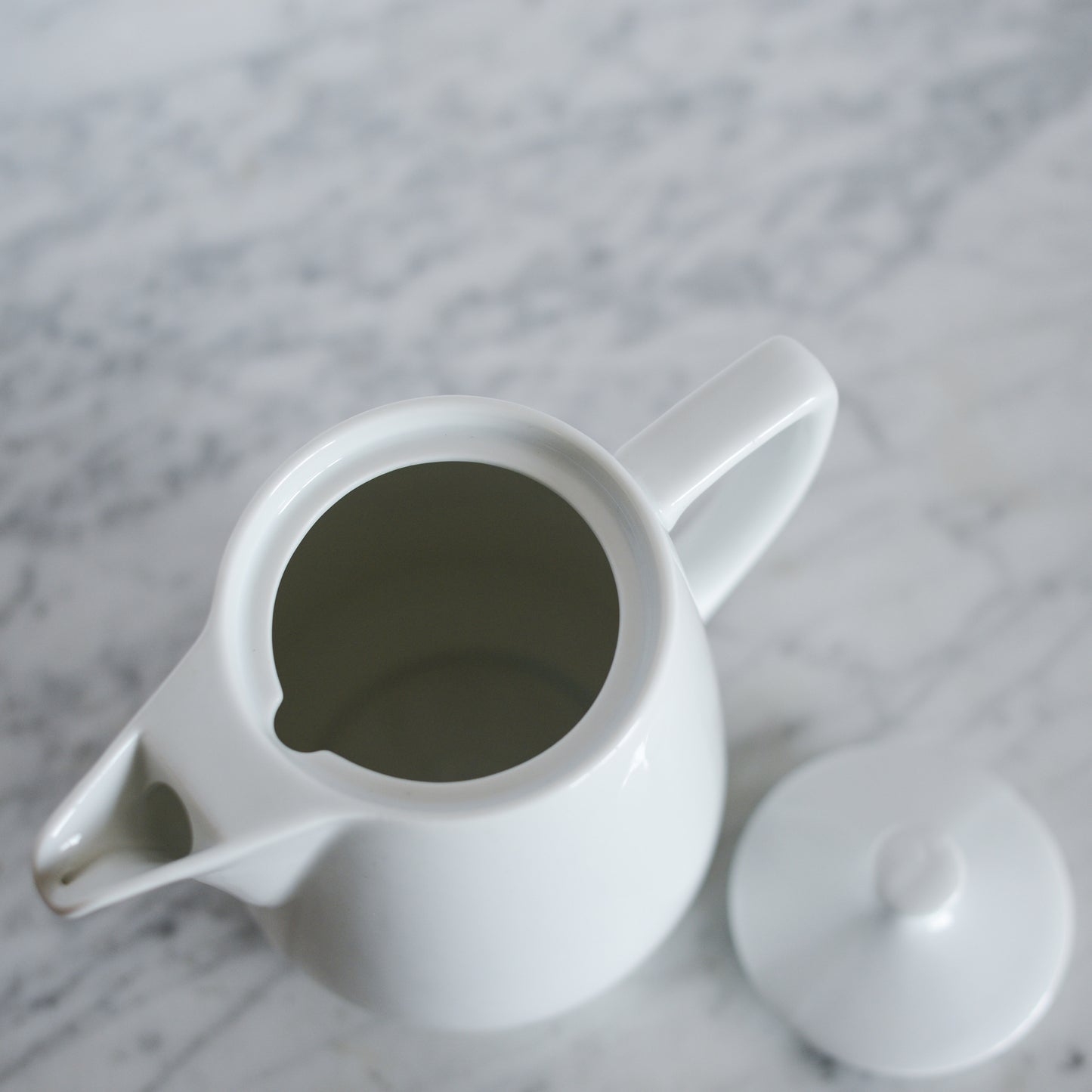 White Porcelain Coffee Carafe by Melitta