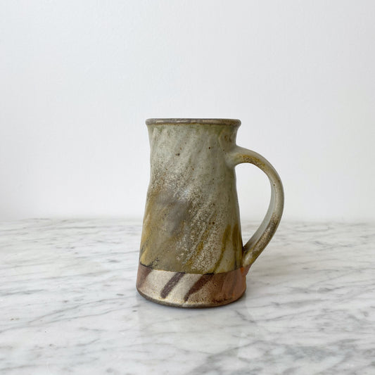 Handcrafted Pottery Mug, Soft Neutral