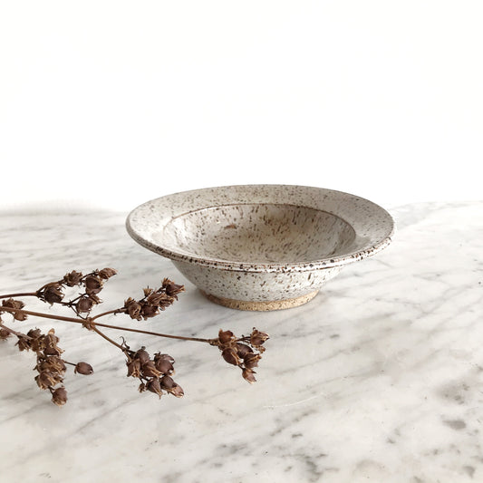 Vintage 7” Hand-thrown Pottery Bowl