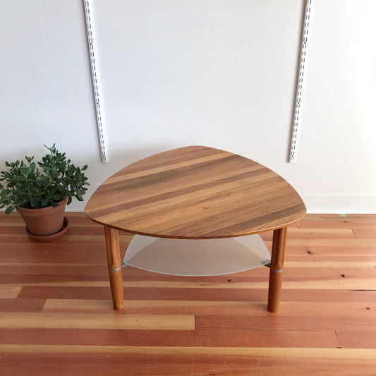 Triangular Teak Side Table, Denmark