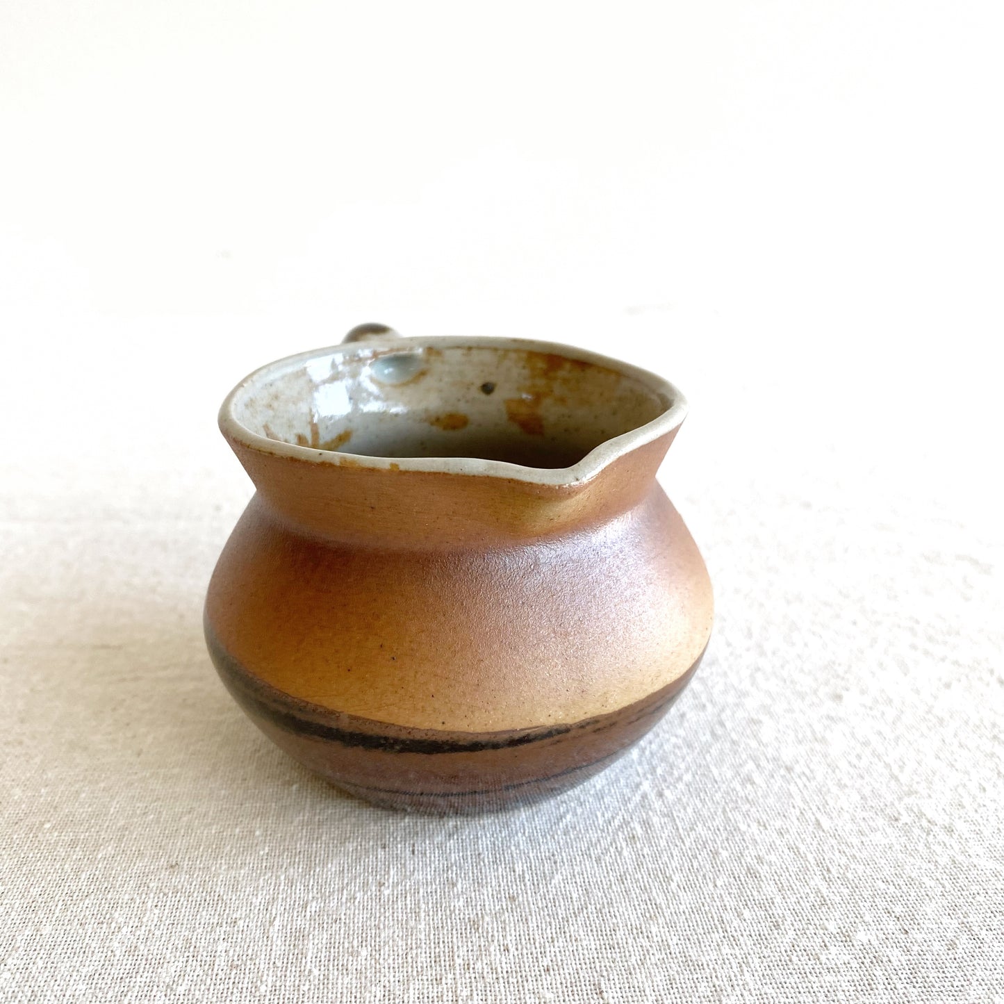 Small Japanese Stoneware Creamer