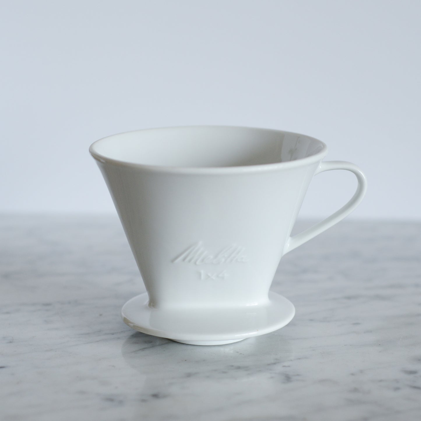 Melitta Porcelain Pour-Over Coffee Filter, 1X4