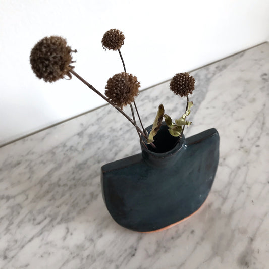 Vintage Abstract Pottery Vase
