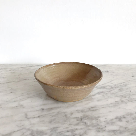 Vintage Studio Pottery Bowl, 1981