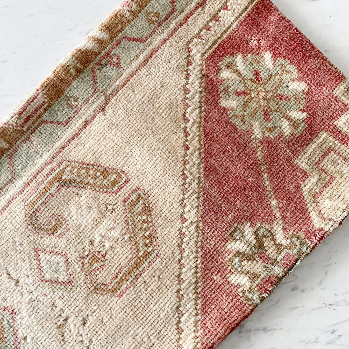 Turkish Hand-knotted Pillow Cover (16” x 24”)