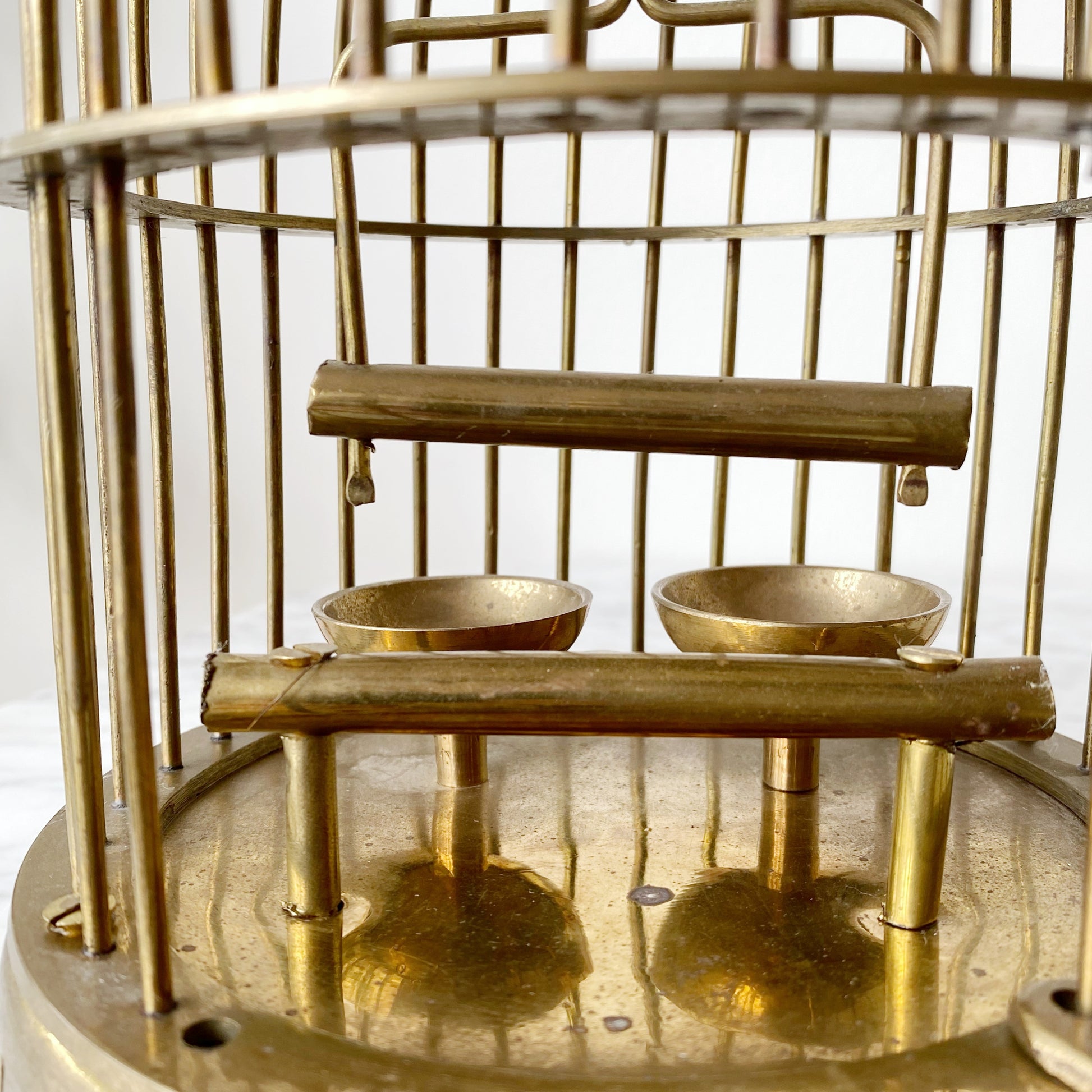 Vintage Mid-Century Brass Bird Cage, 9.25” – HAUS THEORY