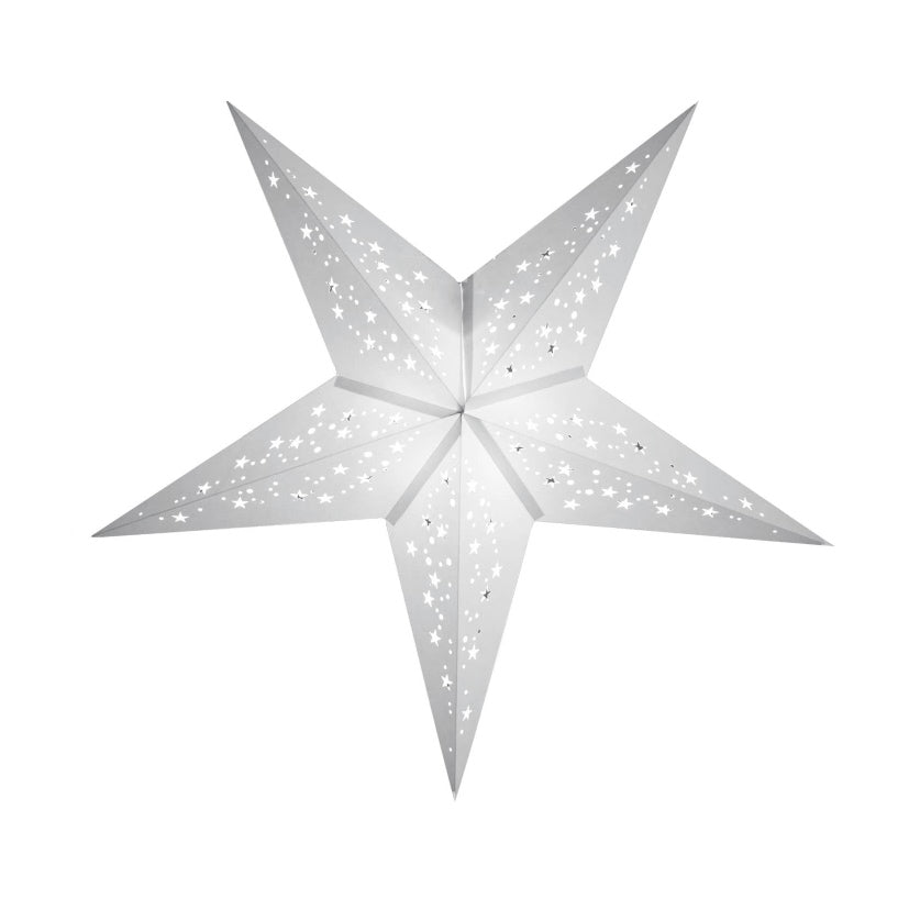 Paper Star : WHITE (5-point)