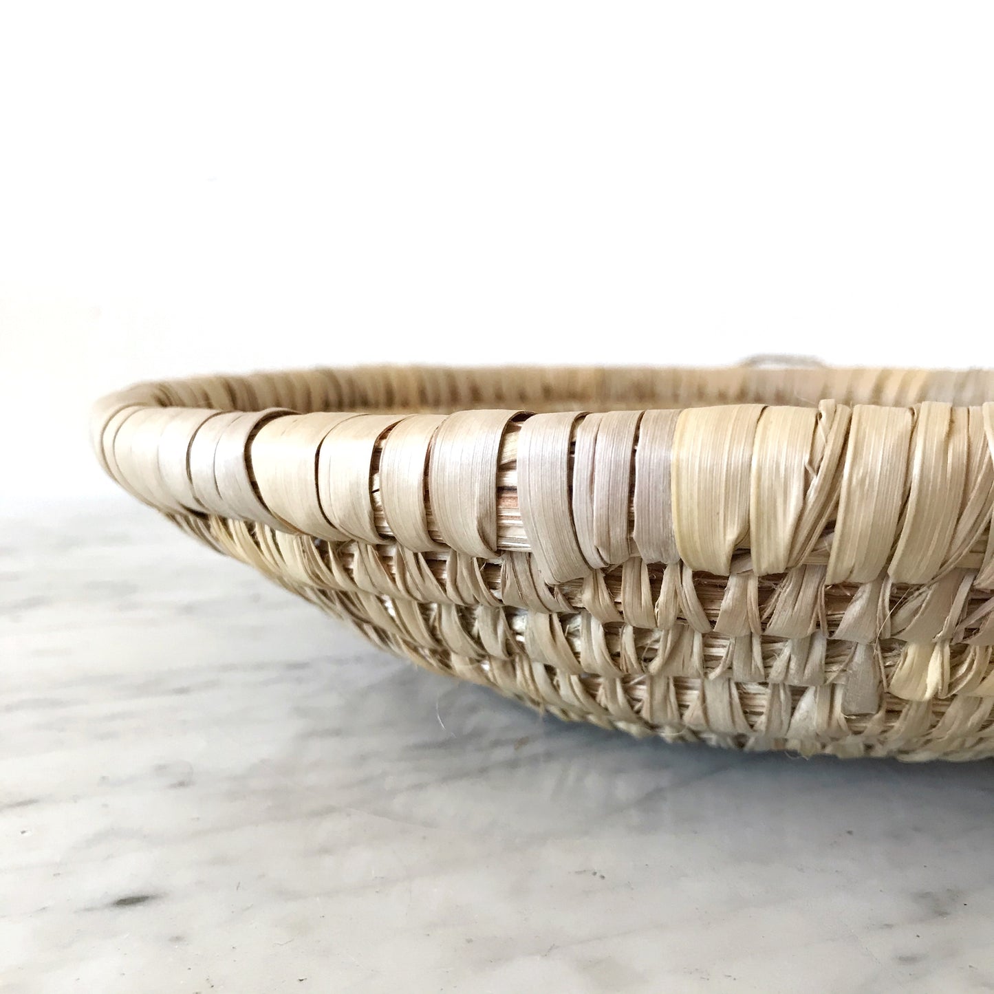 Vintage Woven Wall Basket / Bowl