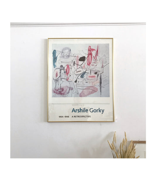 Vintage Arshile Gorky Poster Print
