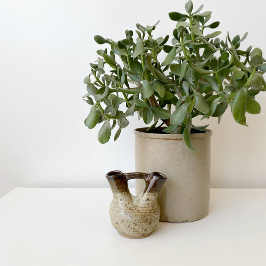 Vintage Double Pottery Vase