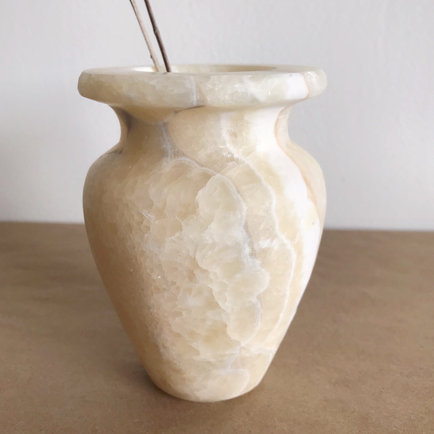 Vintage Alabaster Vase, Egypt