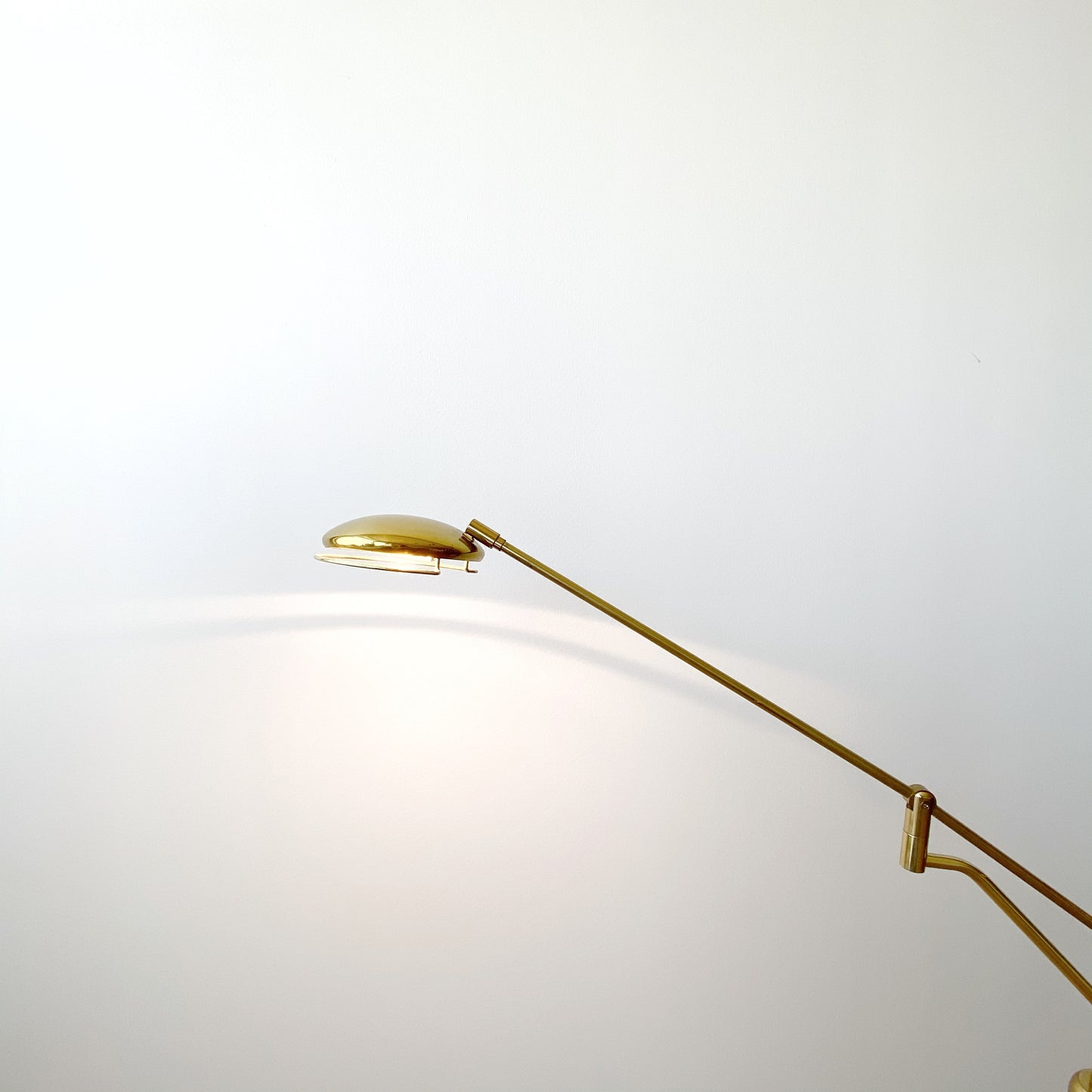 Vintage Gold Articulating Floor Lamp
