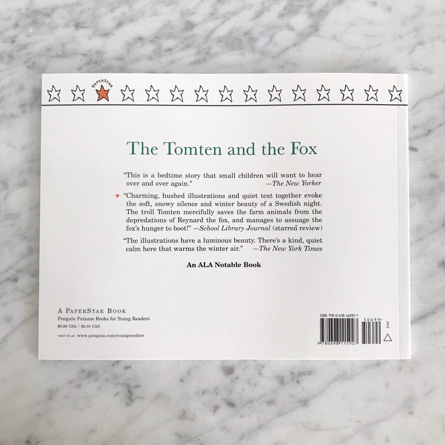 Book: The Tomten and the Fox