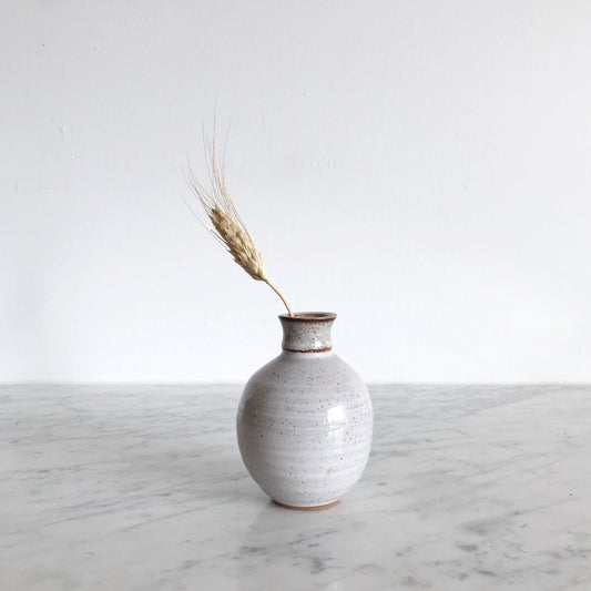 Small Vintage Pottery Vase, 4”