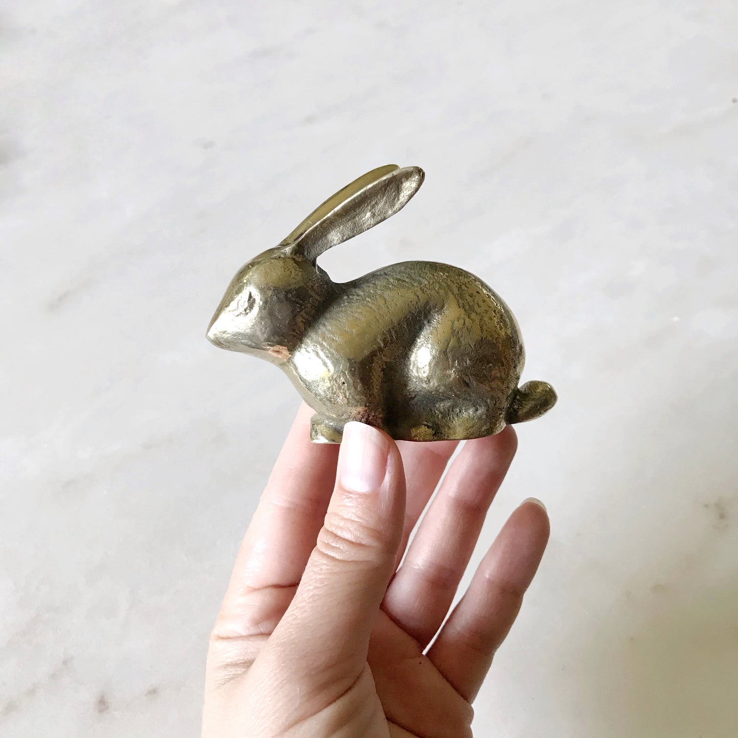 Vintage Brass Rabbit