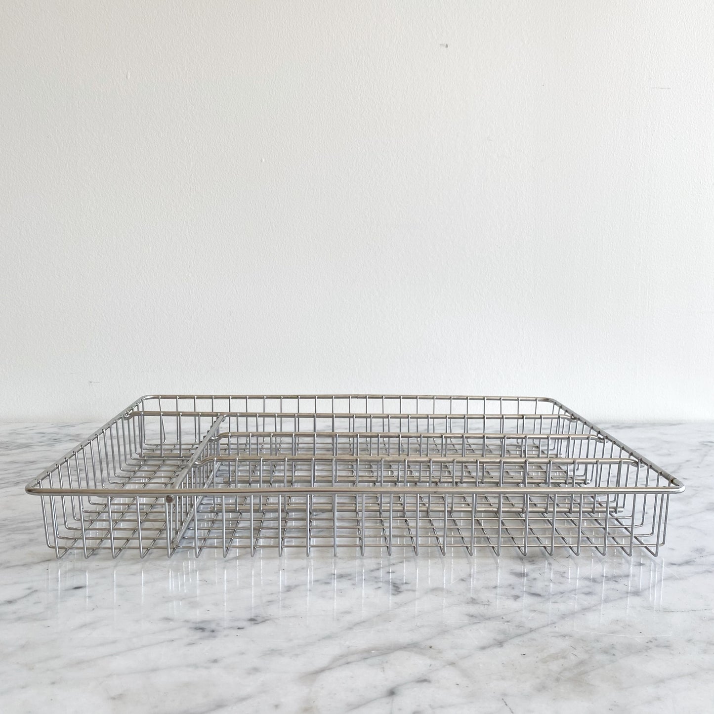 Found Chrome Wire Grid Organizer