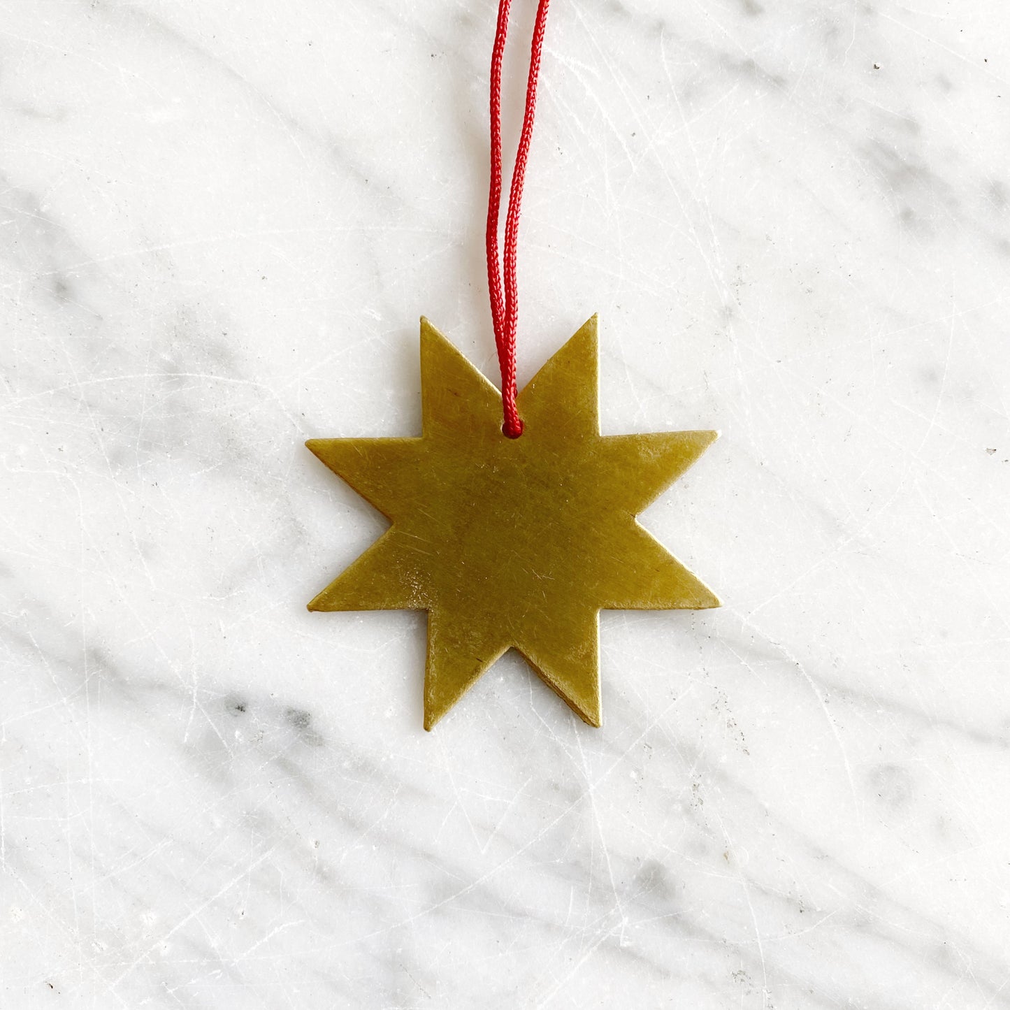 Brass Snowflake Ornament, Choose