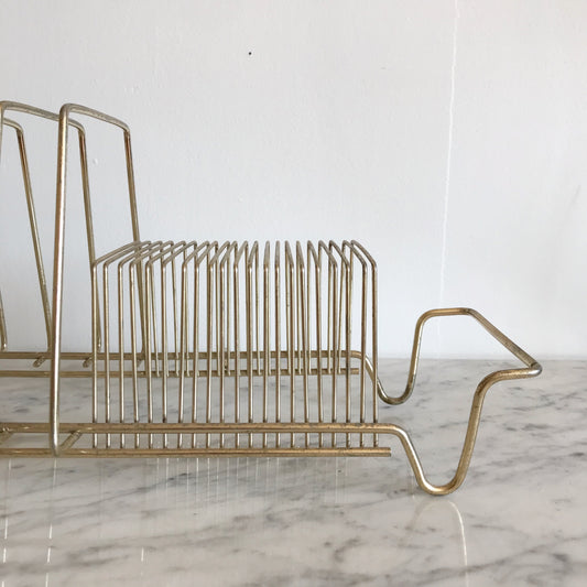 Vintage Gold Wire Album Holder