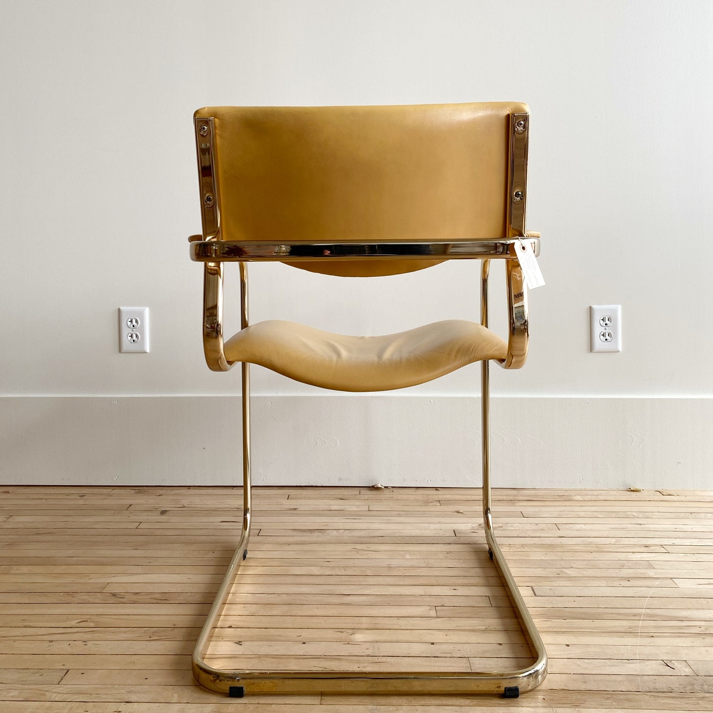 Vintage Italian Leather Chair by Arrben