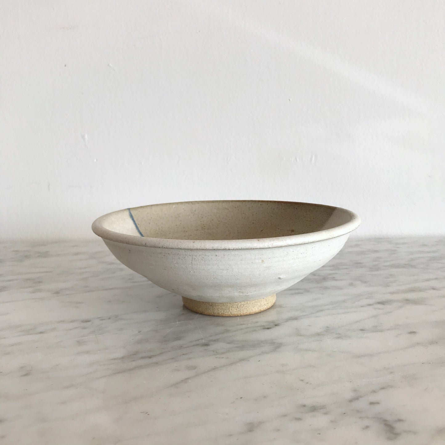 Vintage Handmade Pottery Bowl, 7”