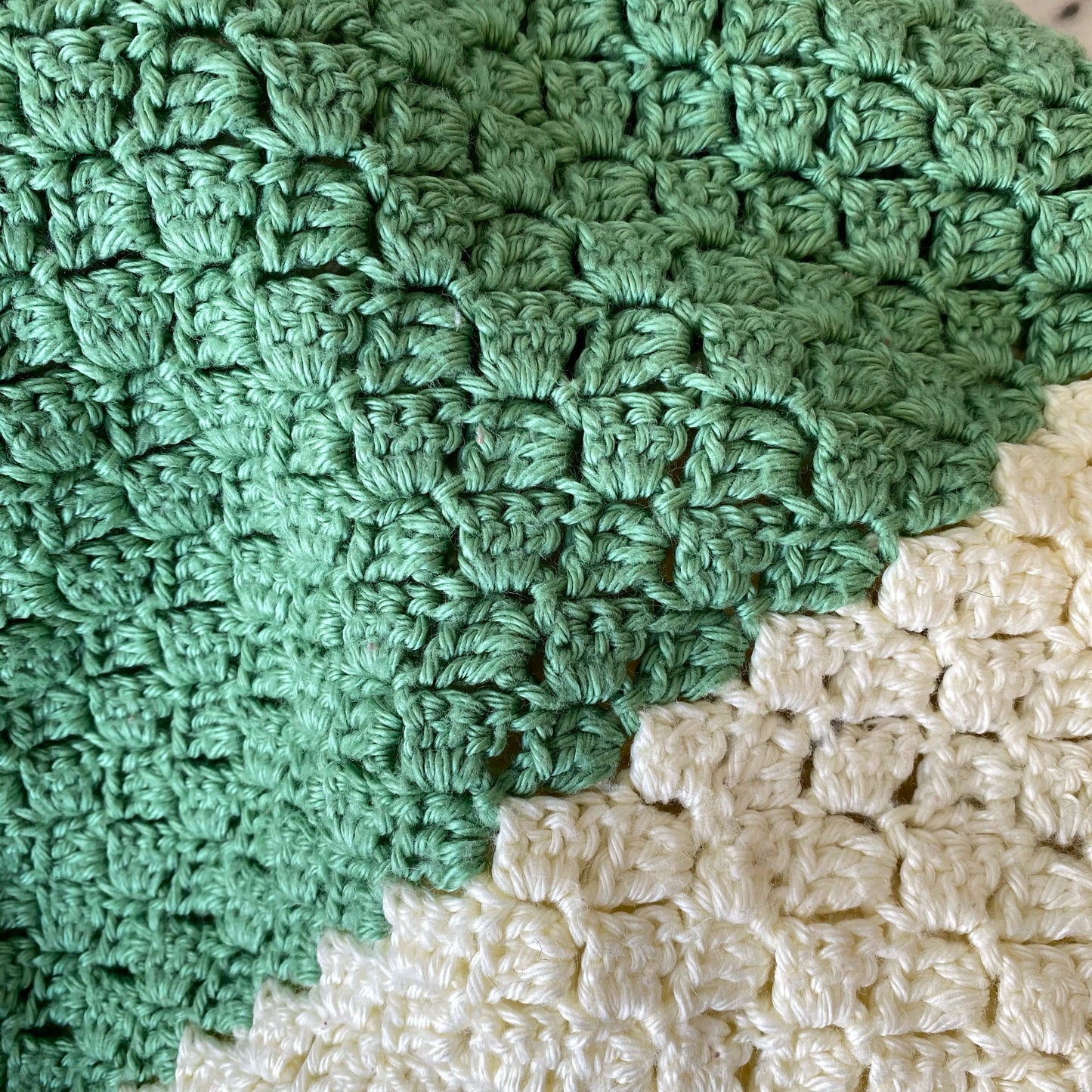 Modern Handmade Blanket (37” x 37”)