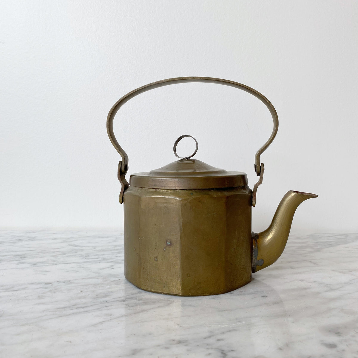 Vintage Brass Plated Teapot — HAUS THEORY