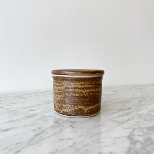 Handcrafted Stoneware French Butter Dish
