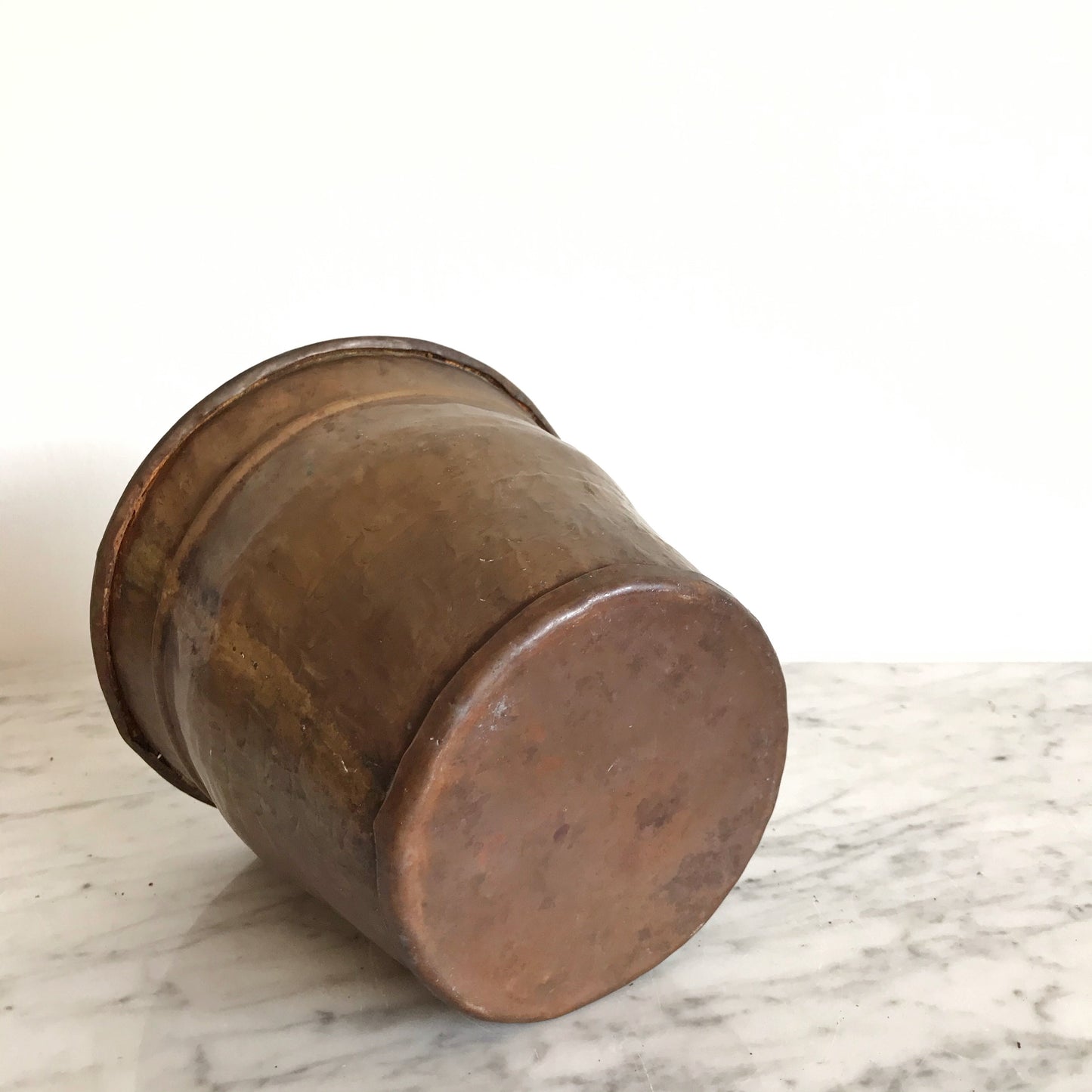 Vintage Copper Planter, 6”