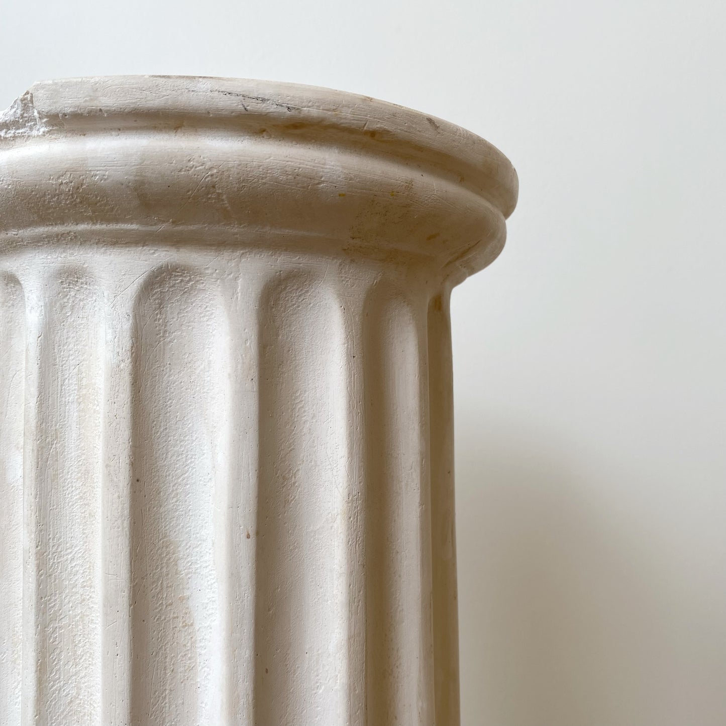 Vintage 29” Plaster Column / Pillar / Plant Stand