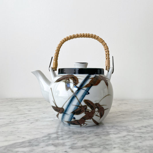 Vintage Hand-painted Porcelain Teapot