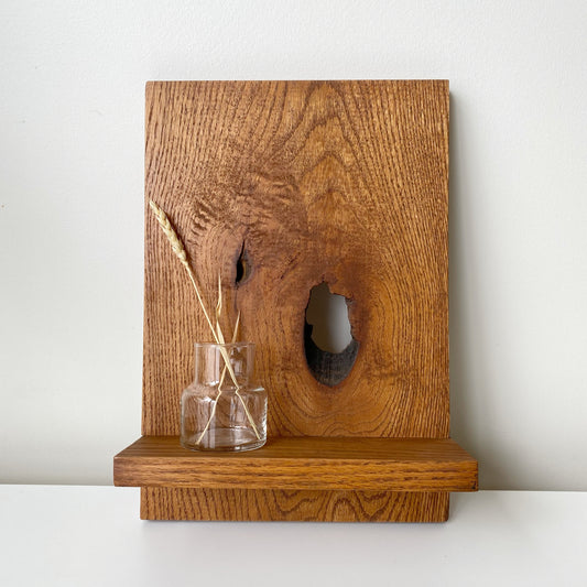 Handcrafted Wooden Wall Shelf