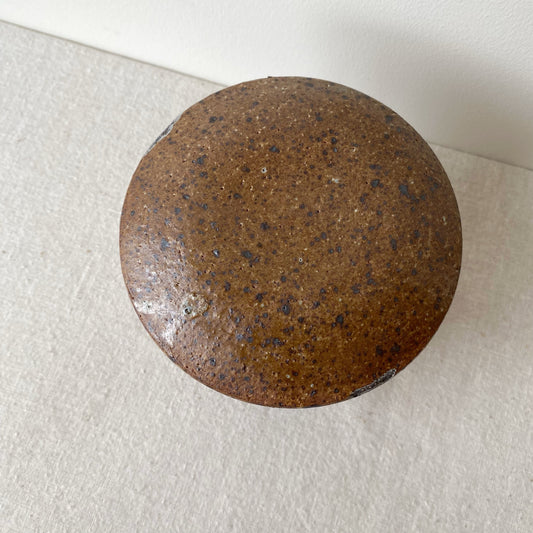 Vintage Studio Pottery Vessel with Lid