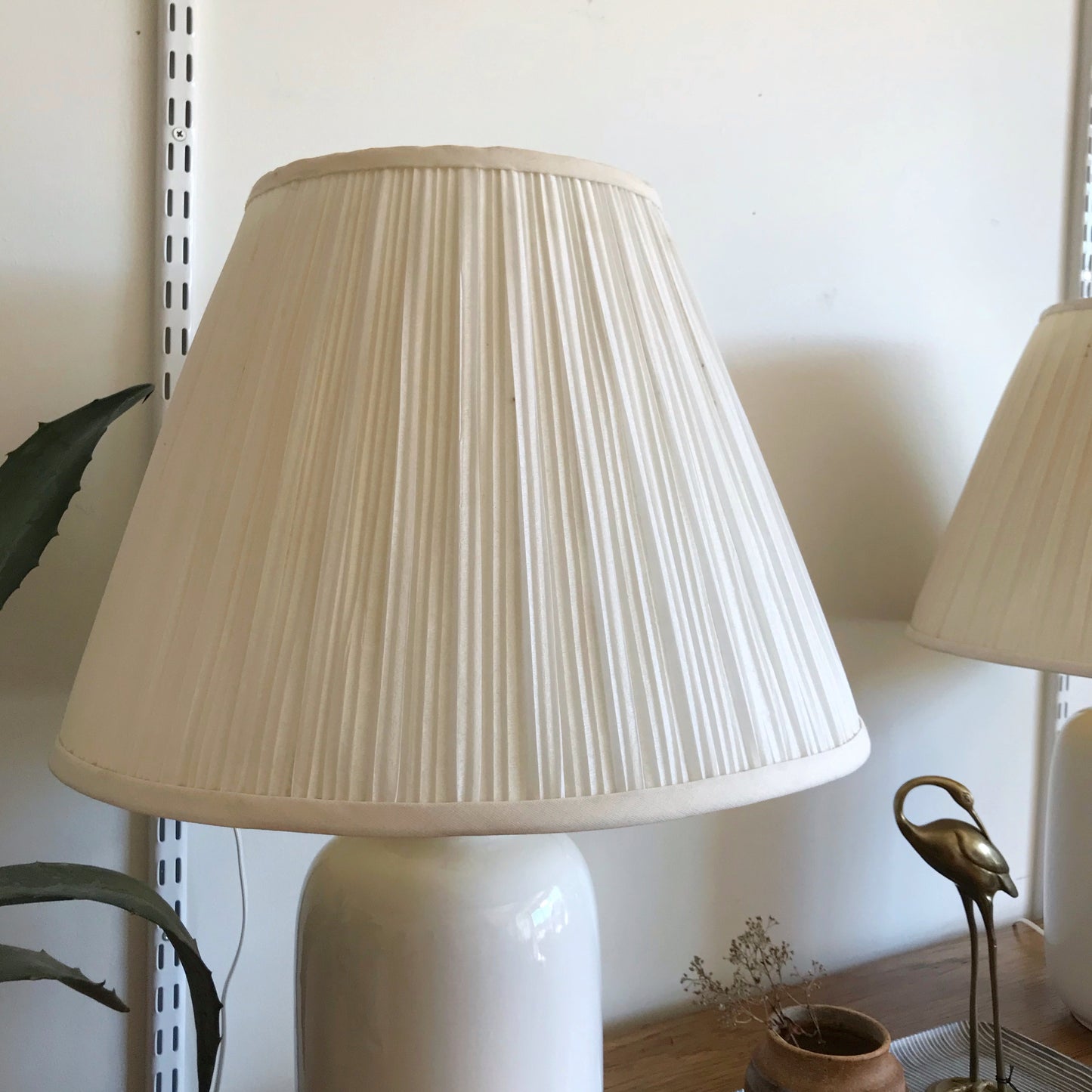 Pair of Vintage Ceramic Lamps, circa 1990