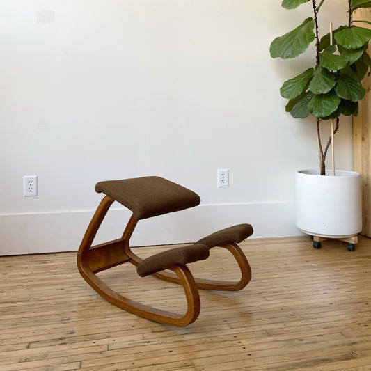 Vintage Scandinavian Ergonomic Kneeling Chair