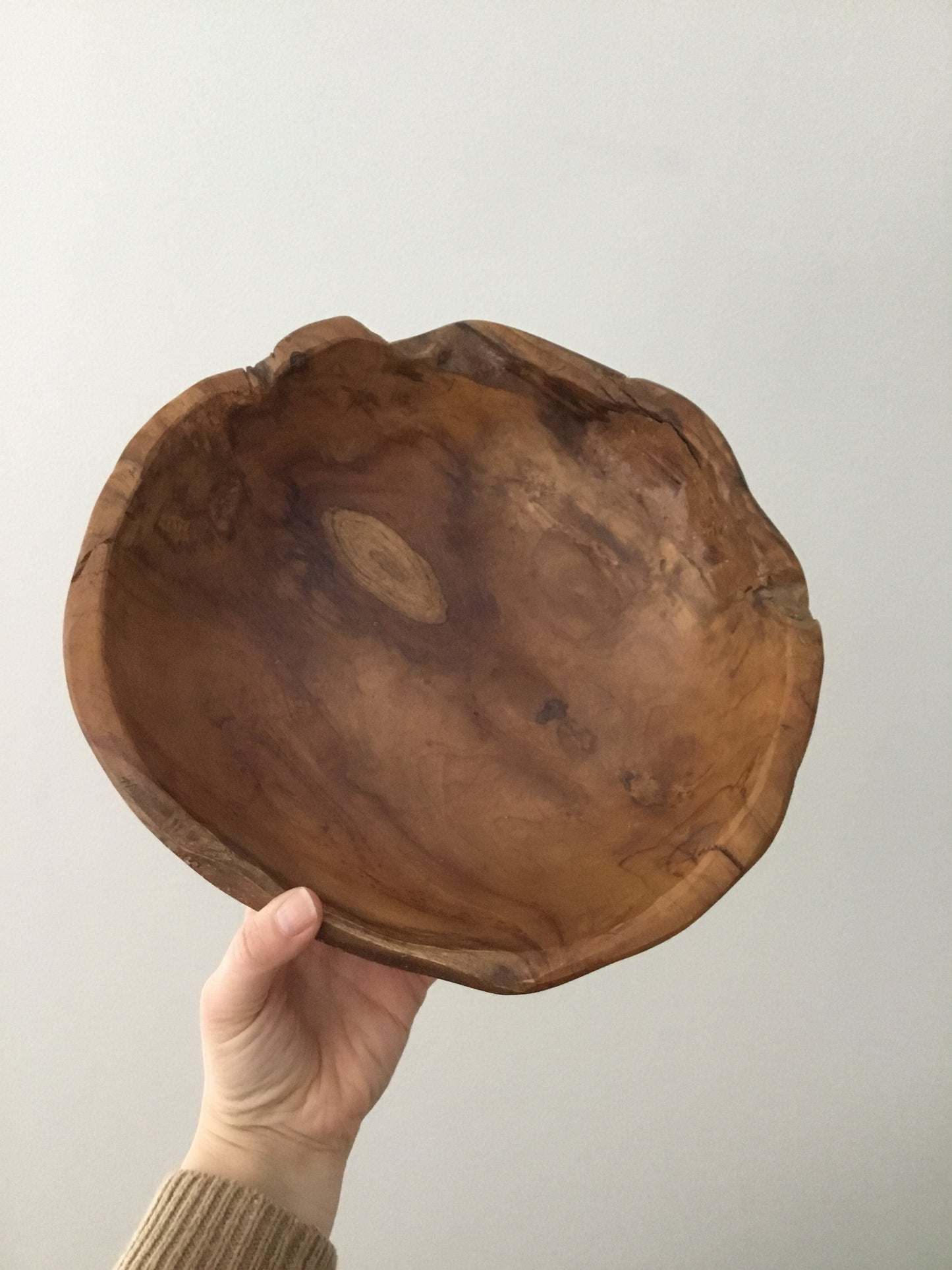 Decorative Natural Teak Root Bowl