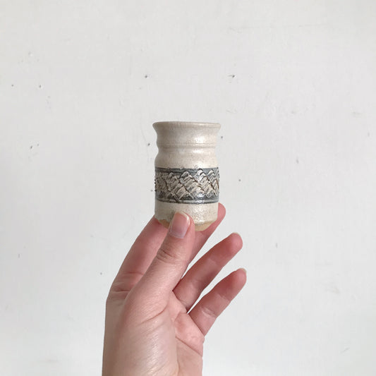 Tiny Vintage Pottery Vase