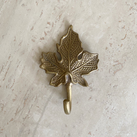 Brass Leaf Hook