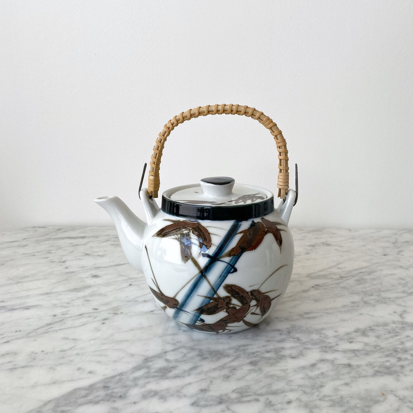 Vintage Hand-painted Porcelain Teapot