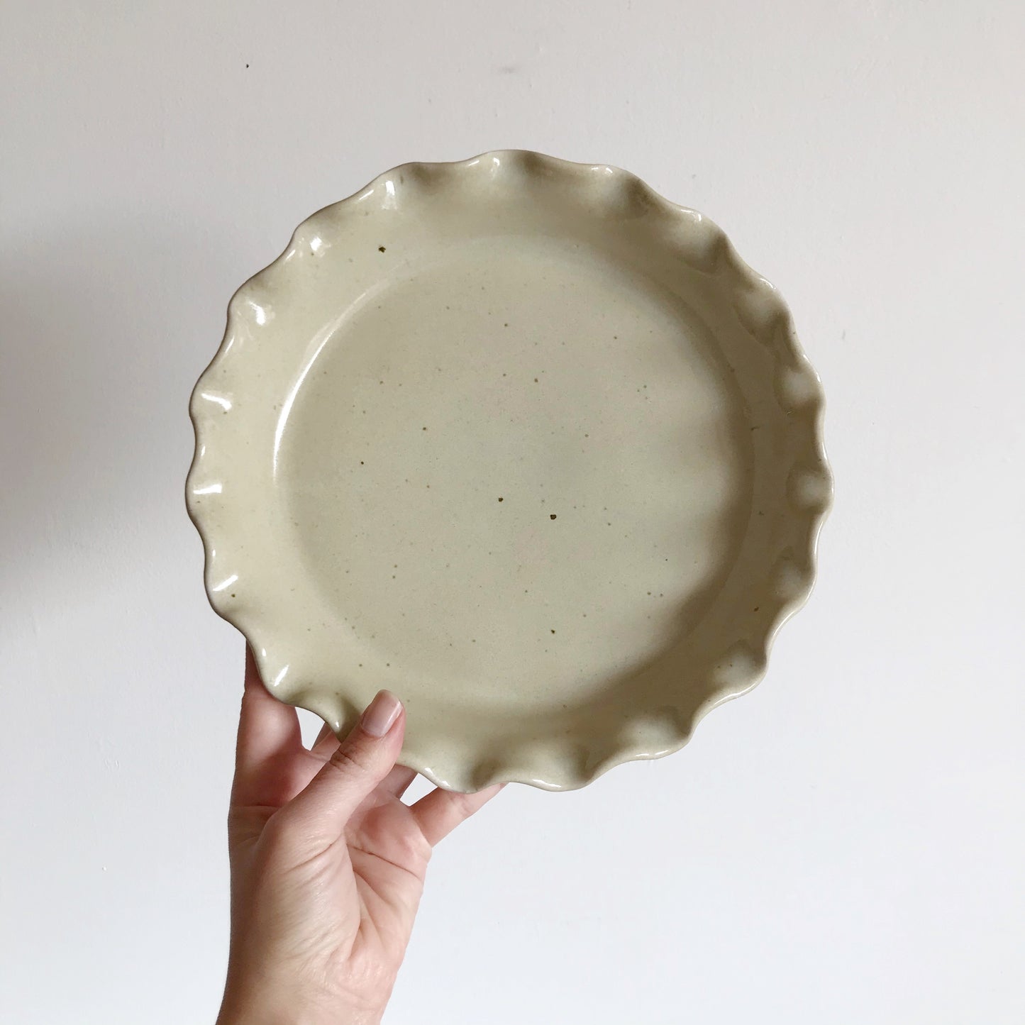 Stoneware Pie Plate