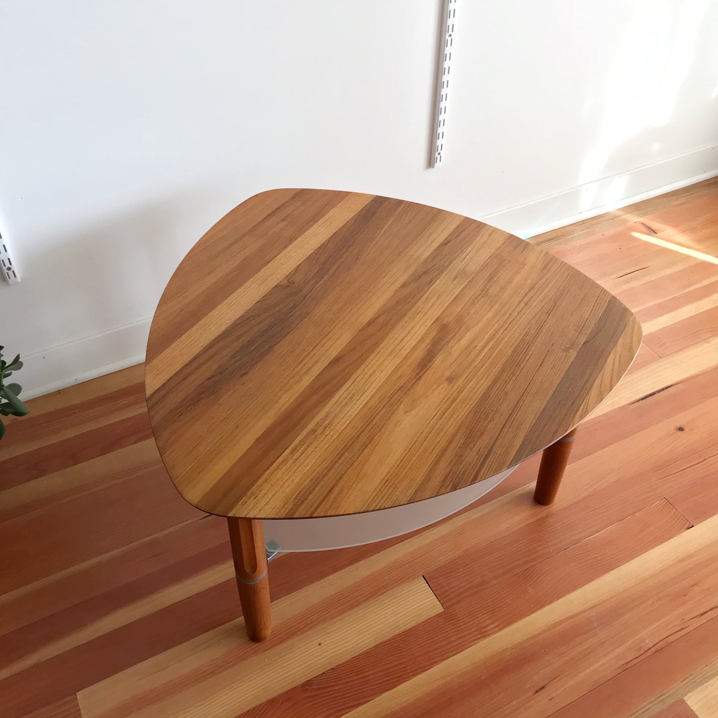 Triangular Teak Side Table, Denmark