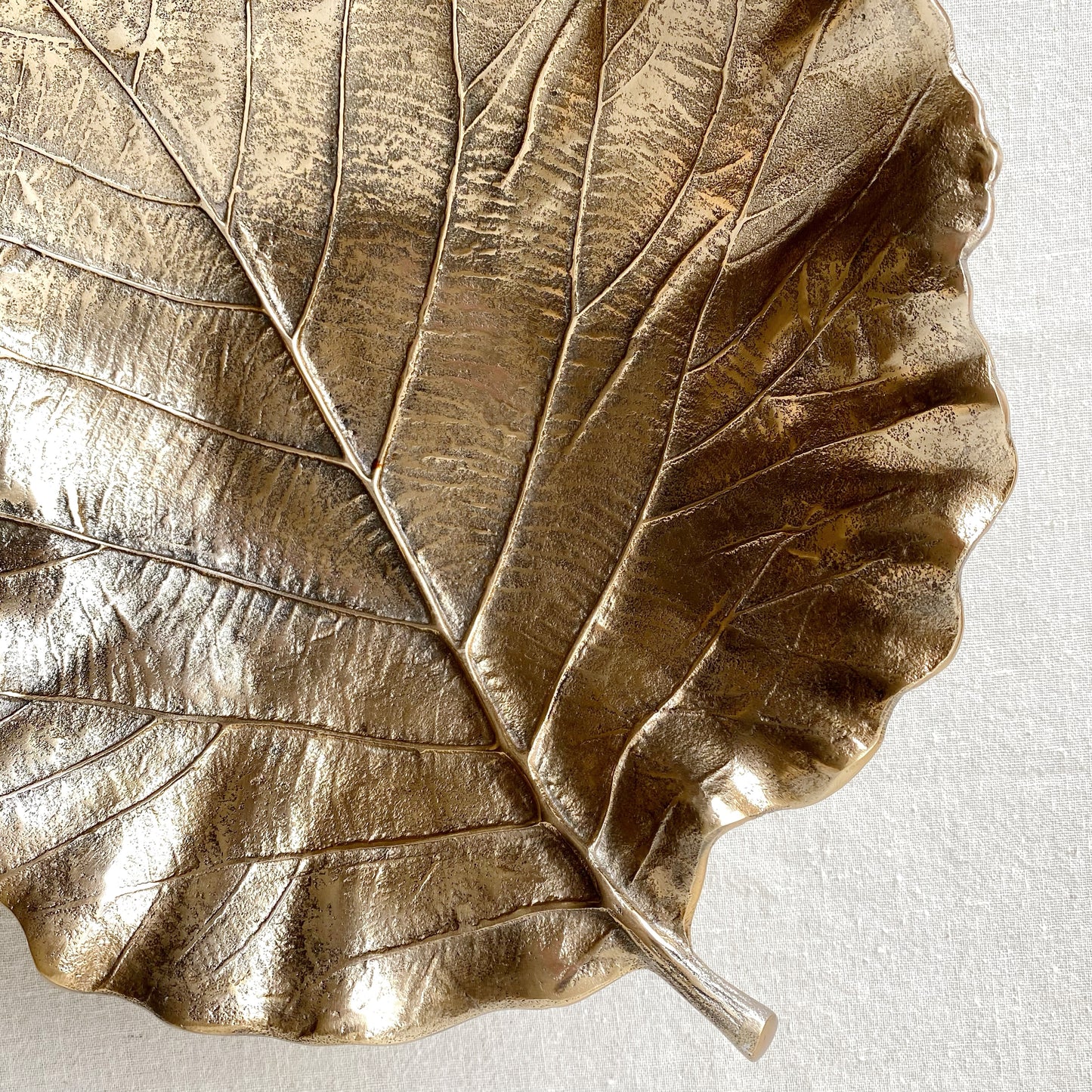 Found Oversized Leaf Bowl