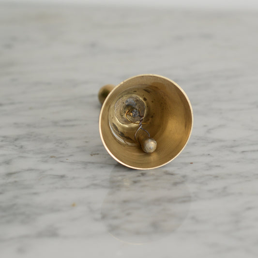 Vintage Brass Bell with with Handle