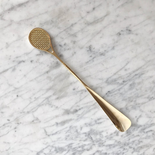 Vintage Gold Tennis Racket Shoehorn