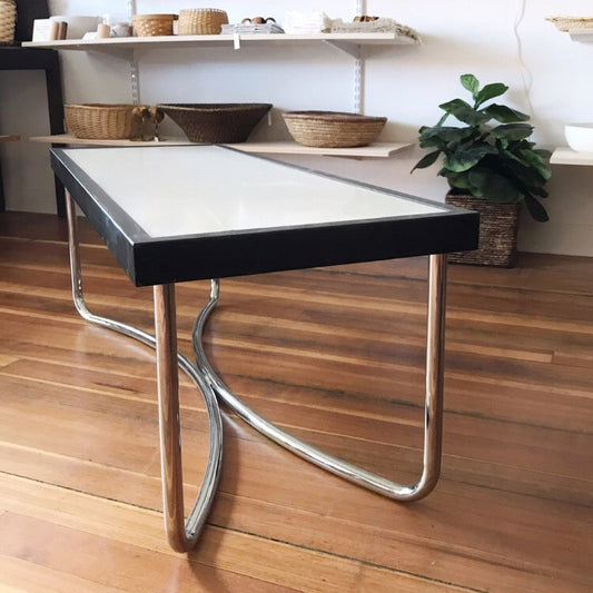 Vintage Postmodern Fiberglass Coffee Table