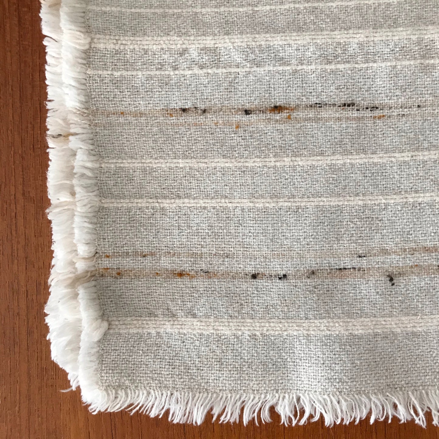 Set of 6 Vintage Woven Placemats, Natural