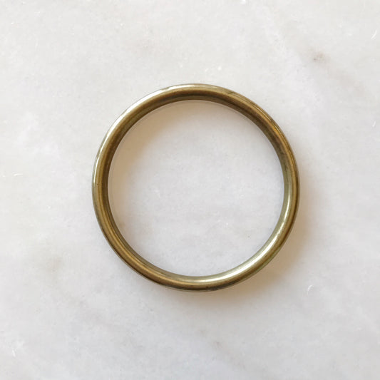 Vintage Minimal Brass Bangle