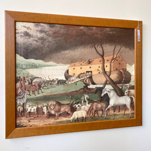 Framed Vintage “Noah’s Ark“ Picture (18.5 x 22.5)